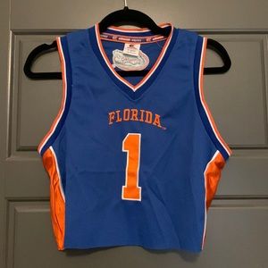 University of Florida UF gators cropped basketball jersey